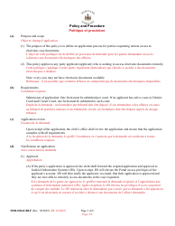 Form MDJ-004AGBLF Application for Guardianship Access to Mdec Cases - Maryland (English/French), Page 3