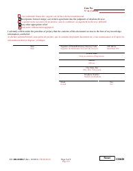 Form CC-DR-020BLF Complaint for Absolute Divorce - Maryland (English/French), Page 9