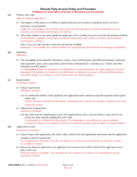 Form MDJ-004BLF Application for Party Access to Mdec Cases - Maryland (English/French), Page 3