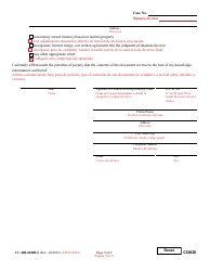 Form CC-DR-020BLS Complaint for Absolute Divorce - Maryland (English/Spanish), Page 9