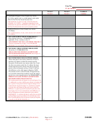 Form CC-DR-035BLF Worksheet B Child Support Obligation: Shared Physical Custody - Maryland (English/French), Page 4