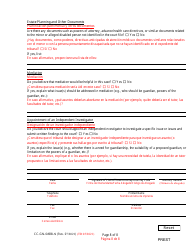 Form CC-GN-049BLS Pre-hearing Statement (Guardianship) - Maryland (English/Spanish), Page 8