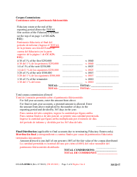 Form CC-GN-025BLS Guardian of the Property Commission Worksheet - Maryland (English/Spanish), Page 3