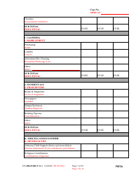 Form CC-DR-031BLF Financial Statement - Maryland (English/French), Page 7