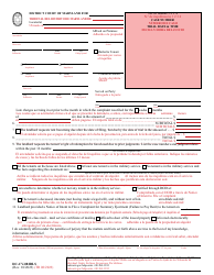 Form DC-CV-082BLS Failure to Pay Rent - Landlord&#039;s Complaint for Repossession of Rented Property (Real Property 8-401) - Maryland (English/Spanish), Page 8
