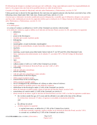 Instructions for Form CC-GN-001BLS Petition for Guardianship of Minor - Maryland (English/Spanish), Page 6