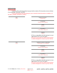 Form CC-GN-012BLS Fiduciary&#039;s Account - Maryland (English/Spanish), Page 15