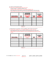 Form CC-GN-012BLS Fiduciary&#039;s Account - Maryland (English/Spanish), Page 4