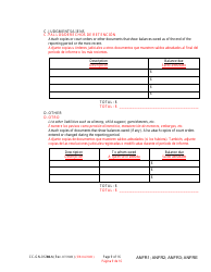 Form CC-GN-012BLS Fiduciary&#039;s Account - Maryland (English/Spanish), Page 9