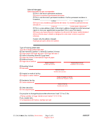 Form CC-GN-014BLS Annual Report of Guardian of a Minor - Maryland (English/Spanish), Page 2