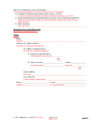 Form CC-DR-109BLS Maryland Parenting Plan Tool - Maryland (English/Spanish), Page 2