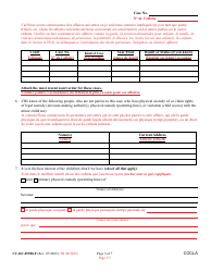Form CC-DC-095BLF Counter-Claim for Custody/Child Support - Maryland (English/French), Page 3