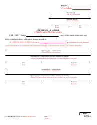 Form CC-DC-095BLF Counter-Claim for Custody/Child Support - Maryland (English/French), Page 7