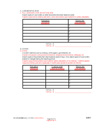 Form CC-GN-011BLS Inventory and Information Report - Maryland (English/Spanish), Page 8