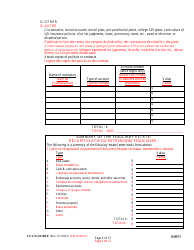 Form CC-GN-011BLF Inventory and Information Report - Maryland (English/French), Page 6