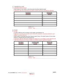 Form CC-GN-011BLF Inventory and Information Report - Maryland (English/French), Page 8