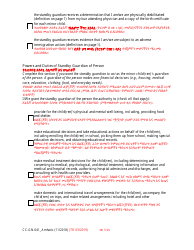 Form CC-GN-041 Parental Designation and Consent to the Beginning of Standby Guardianship - Maryland (English/Amharic), Page 5