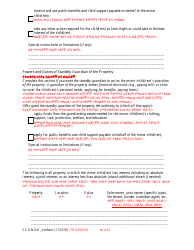 Form CC-GN-041 Parental Designation and Consent to the Beginning of Standby Guardianship - Maryland (English/Amharic), Page 6