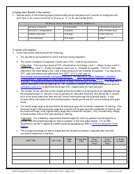 Private Partner Information Form - Skills Development Fund Program - Texas, Page 2