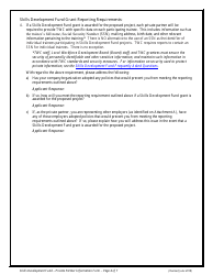 Private Partner Information Form - Skills Development Fund Program - Texas, Page 4