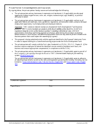 Private Partner Information Form - Skills Development Fund Program - Texas, Page 5