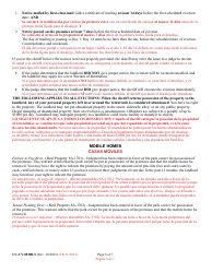 Form CC-CV-081BLS Peticion De Orden De Restitucion - Maryland (English/Spanish), Page 6