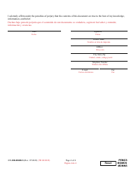 Form CC-DR-006BLS Petition to Modify Child Support - Maryland (English/Spanish), Page 4