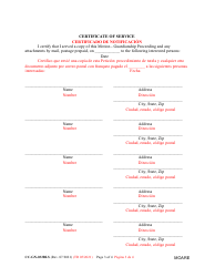 Form CC-GN-032BLS Motion for Appropriate Relief - Guardianship Proceeding - Maryland (English/Spanish), Page 3