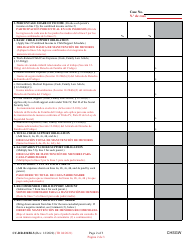 Form CC-DR-034BLS Worksheet A Child Support Obligation: Primary Physical Custody - Maryland (English/Spanish), Page 2