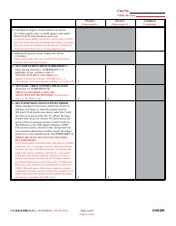 Form CC-DR-035BLS Worksheet B Child Support Obligation: Shared Physical Custody - Maryland (English/Spanish), Page 4