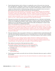 Form MDJ-004AGBLS Application for Guardianship Access to Mdec Cases - Maryland (English/Spanish), Page 6