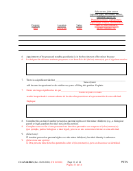 Form CC-GN-043BLS Petition by Parent (Appointment of Standby Guardian) - Maryland (English/Spanish), Page 11