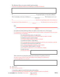 Form CC-GN-043BLS Petition by Parent (Appointment of Standby Guardian) - Maryland (English/Spanish), Page 12