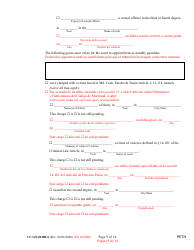 Form CC-GN-043BLS Petition by Parent (Appointment of Standby Guardian) - Maryland (English/Spanish), Page 9