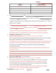 Form CC-DR-078BLS Petition for Enforcement of an Out-of-State Custody Order - Maryland (English/Spanish), Page 2