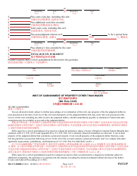 Form DC-CV-060BLC Request for Writ of Garnishment of Property Other Than Wages - Maryland (English/Chinese), Page 2