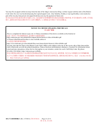 Form DC-CV-082MHBLC Failure to Pay Rent - Park Owner&#039;s Complaint for Repossession of Rented Property Real Property 8a-1701 - Maryland (English/Chinese), Page 12