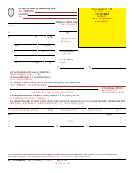 Form DC-CV-082MHBLC Failure to Pay Rent - Park Owner&#039;s Complaint for Repossession of Rented Property Real Property 8a-1701 - Maryland (English/Chinese), Page 2