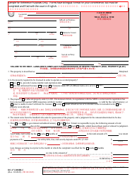 Document preview: Form DC-CV-082BLC Failure to Pay Rent - Landlord's Complaint for Repossession of Rented Property (Real Property 8-401) - Maryland (English/Chinese)