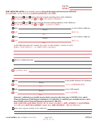 Form CC-DC-095BLC Counter-Claim for Custody/Child Support - Maryland (English/Chinese), Page 5