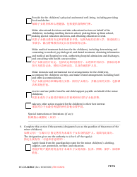 Form CC-GN-042BLC Petition by Standby Guardian (Judicial Appointment) - Maryland (English/Chinese), Page 7