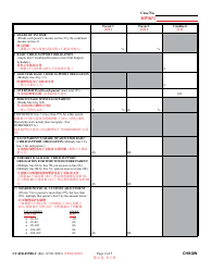 Form CC-DR-035BLC Worksheet B Child Support Obligation: Shared Physical Custody - Maryland (English/Chinese), Page 2