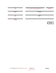 Form CC-GN-049BLC Pre-hearing Statement (Guardianship) - Maryland (English/Chinese), Page 8