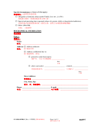 Form CC-DR-109BLC Maryland Parenting Plan Tool - Maryland (English/Chinese), Page 2