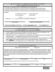 Public Facility License Application Form - Oregon, Page 3