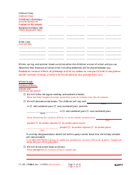 Form CC-DR-109BLF Maryland Parenting Plan Tool - Maryland (English/French), Page 11