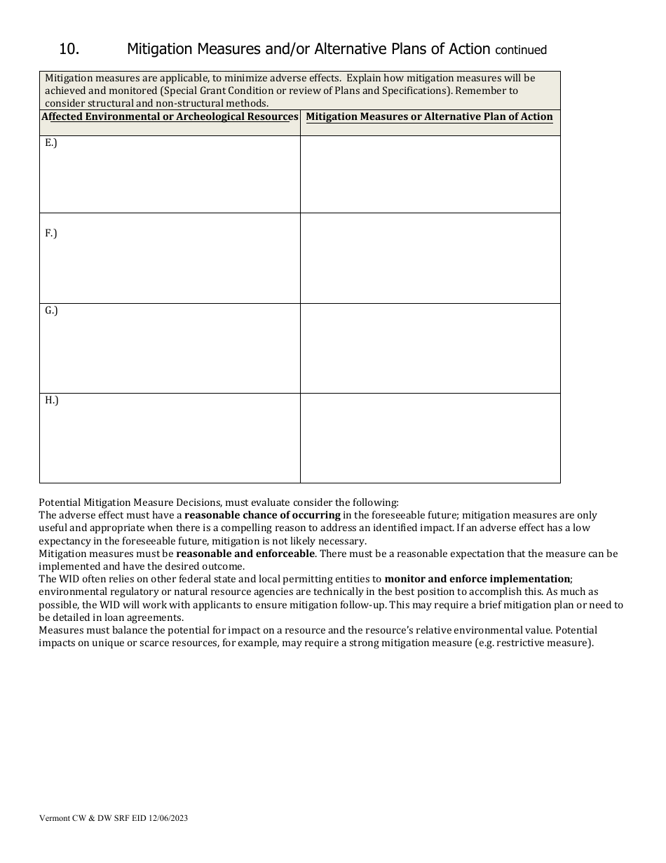 Appendix H Environmental Information Document and Environmental Report - Vermont, Page 15