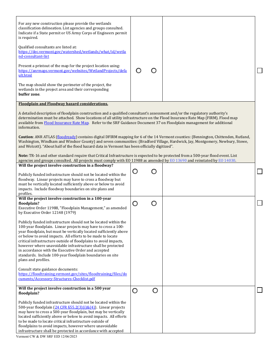 Appendix H Environmental Information Document and Environmental Report - Vermont, Page 8