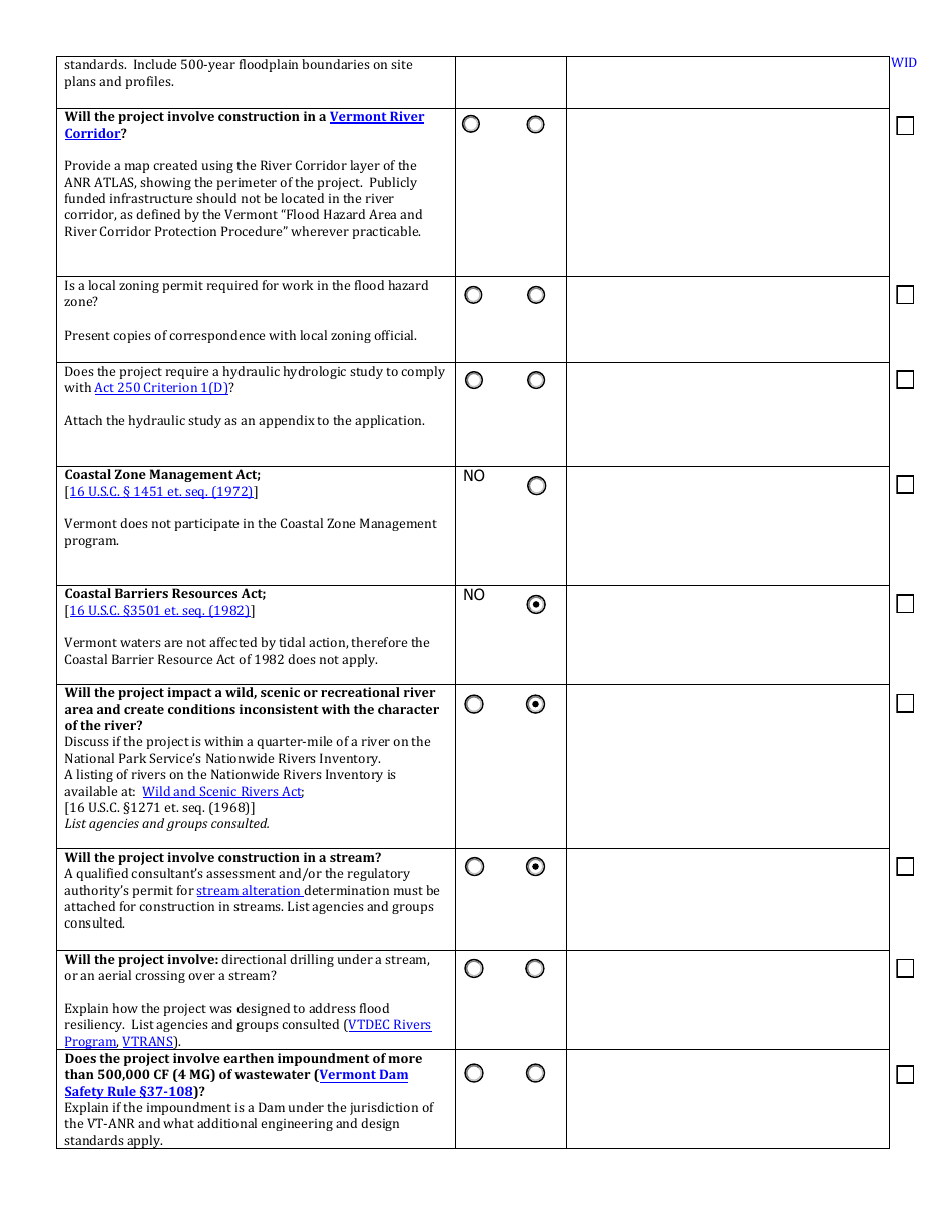 Appendix H Environmental Information Document and Environmental Report - Vermont, Page 9