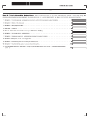 Form M-706 Massachusetts Estate Tax Return - for Decedents Who Died Prior to 1/1/23 - Massachusetts, Page 4